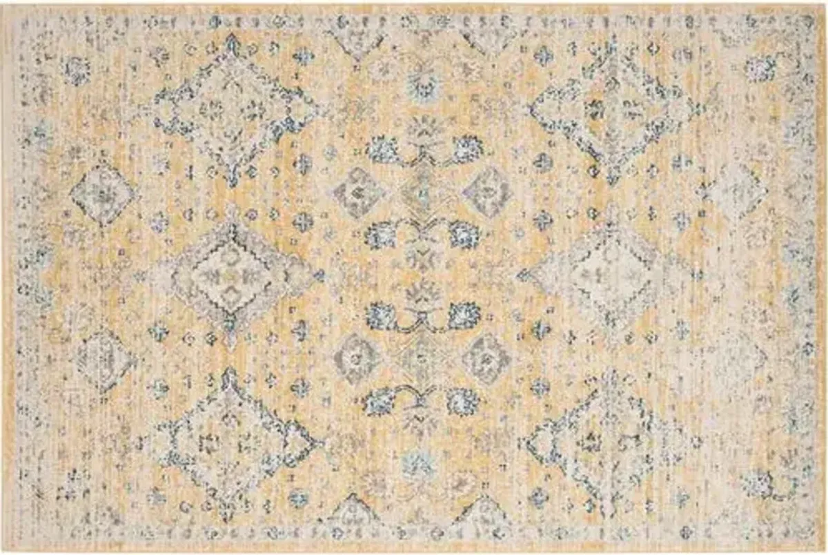 Anaa Rug - Gold/Ivory - Gold