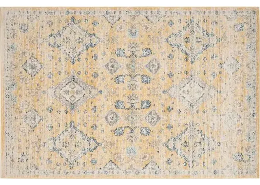 Anaa Rug - Gold/Ivory - Gold