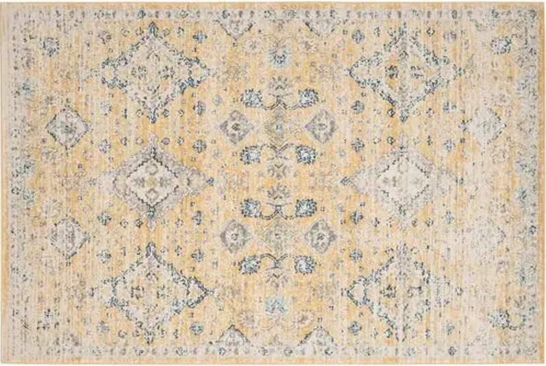 Anaa Rug - Gold/Ivory - Gold