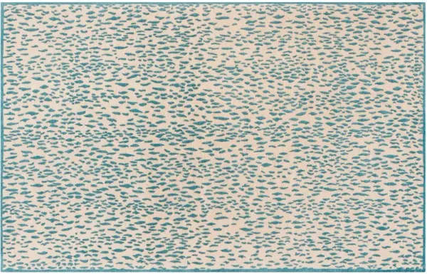 Jusst Rug, Beige/Blue