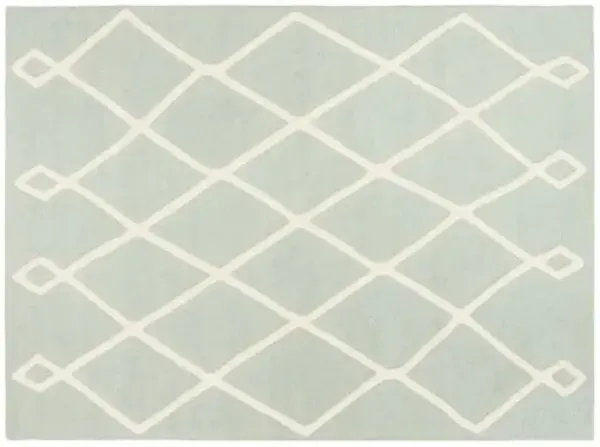 Fiiu Kids' Rug - Mint/Ivory - Green - Green