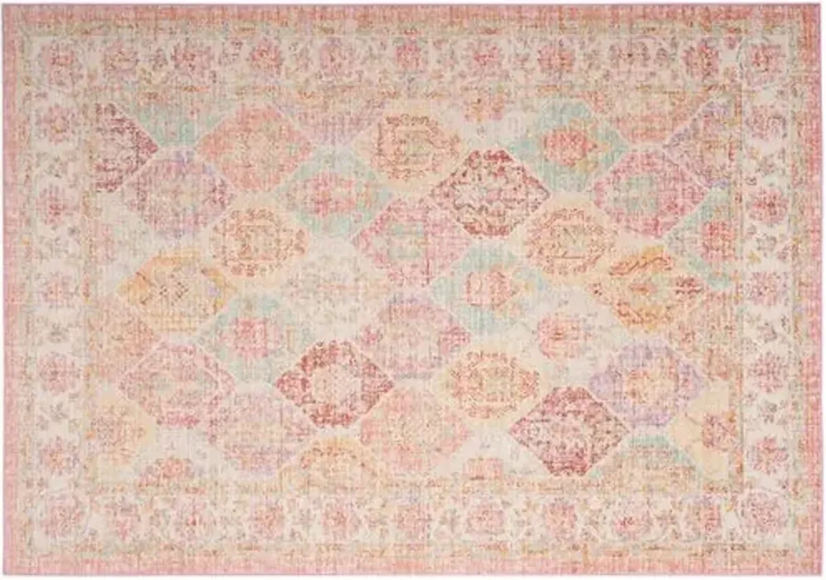 Addae Rug - Pink - Pink