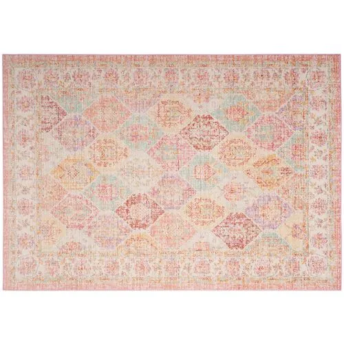 Addae Rug - Pink - Pink