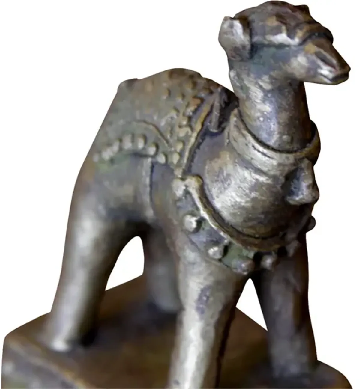 Brass Camel Statuette - de-cor - Handcrafted - gold