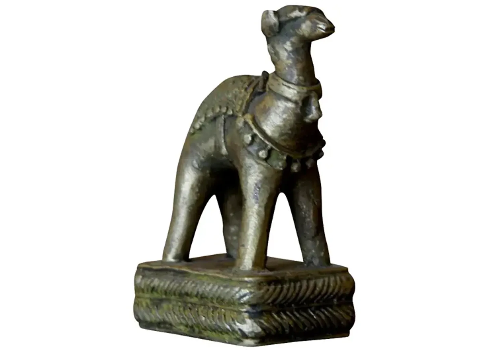 Brass Camel Statuette - de-cor - Handcrafted - gold