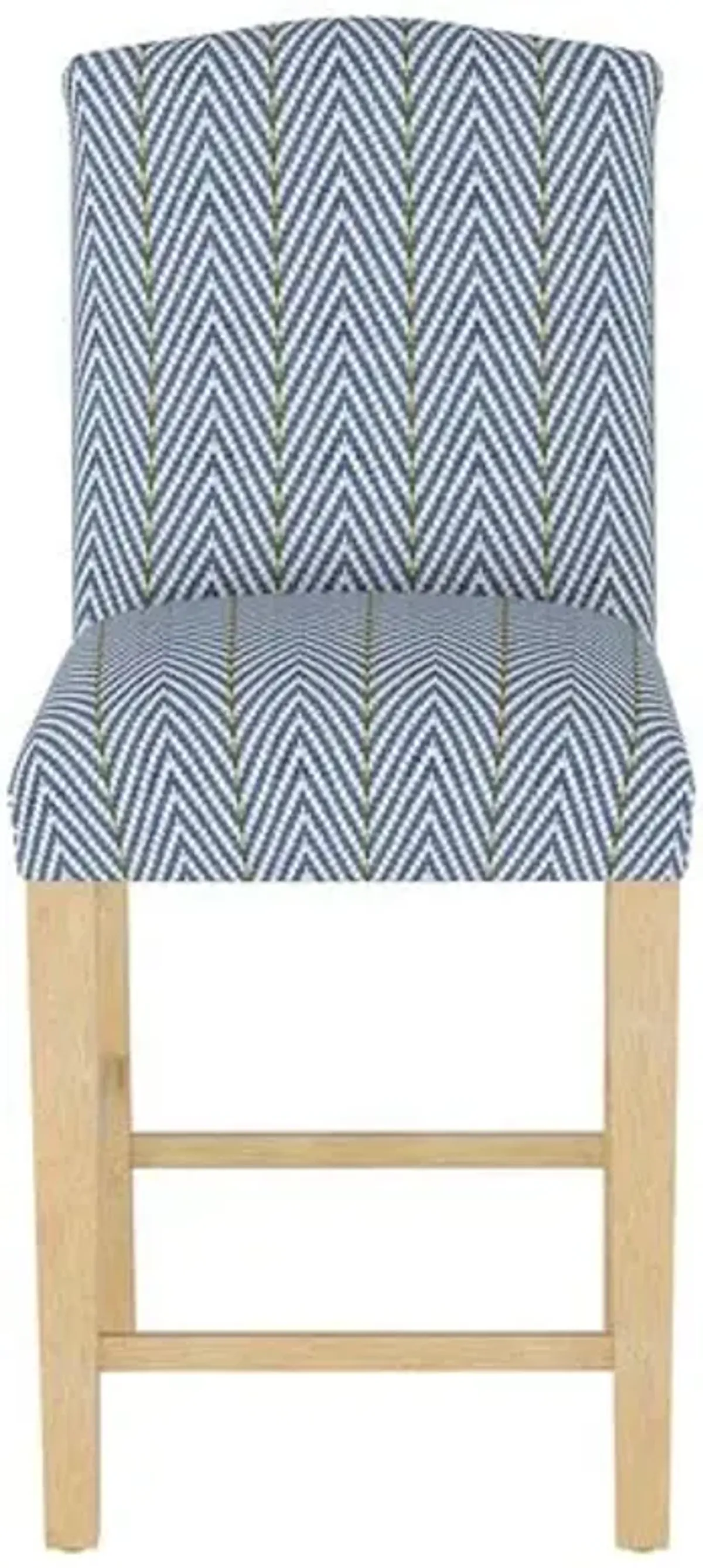 Marie Counter Stool, Herringbone - Handcrafted