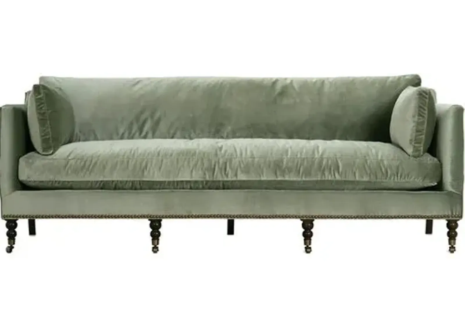 Margot 90" Velvet Sofa