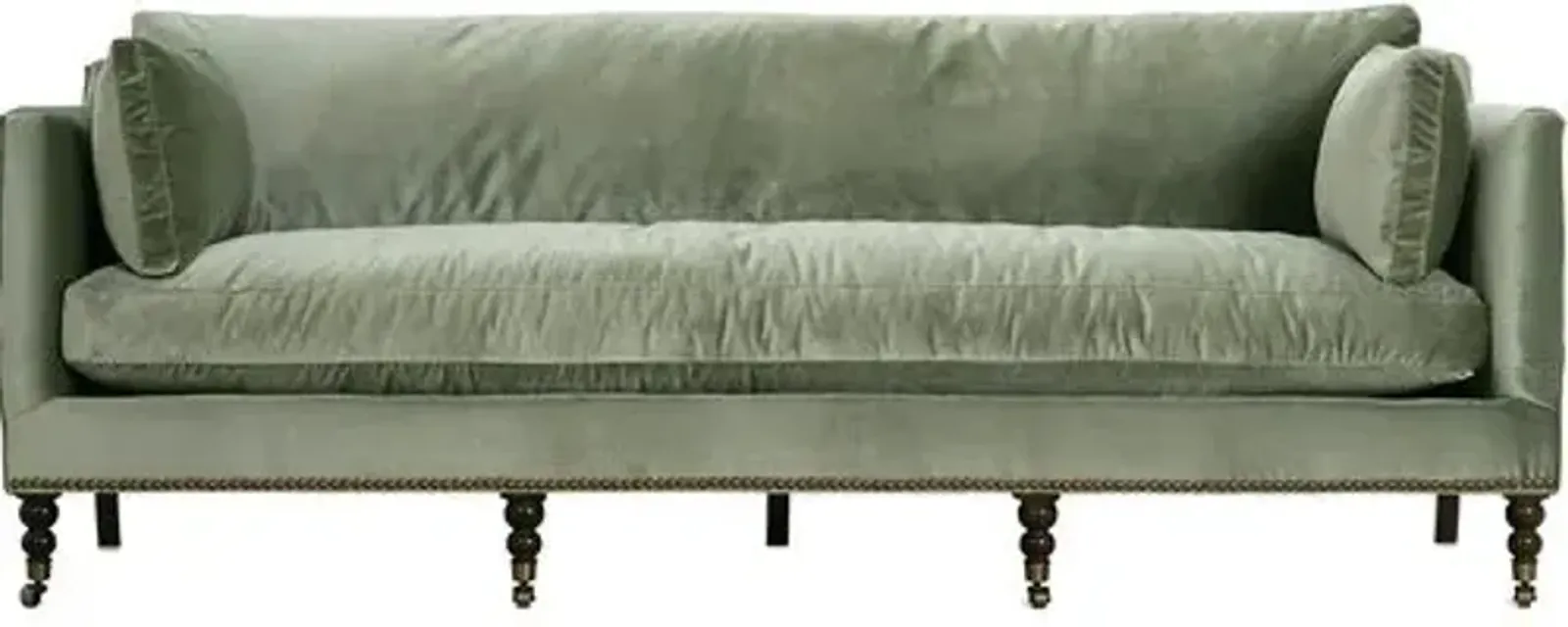 Margot 90" Velvet Sofa