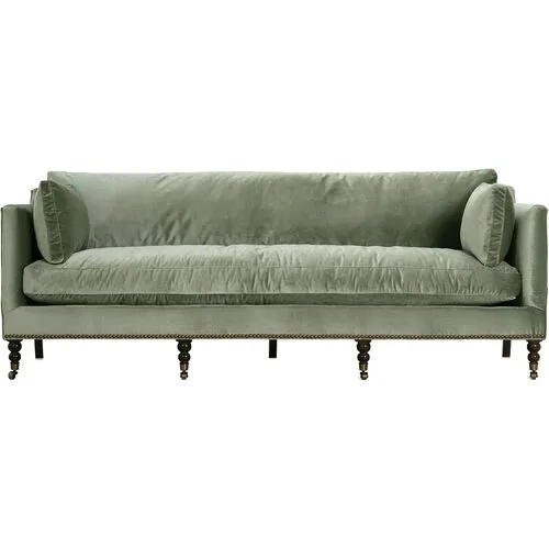 Margot 90" Velvet Sofa