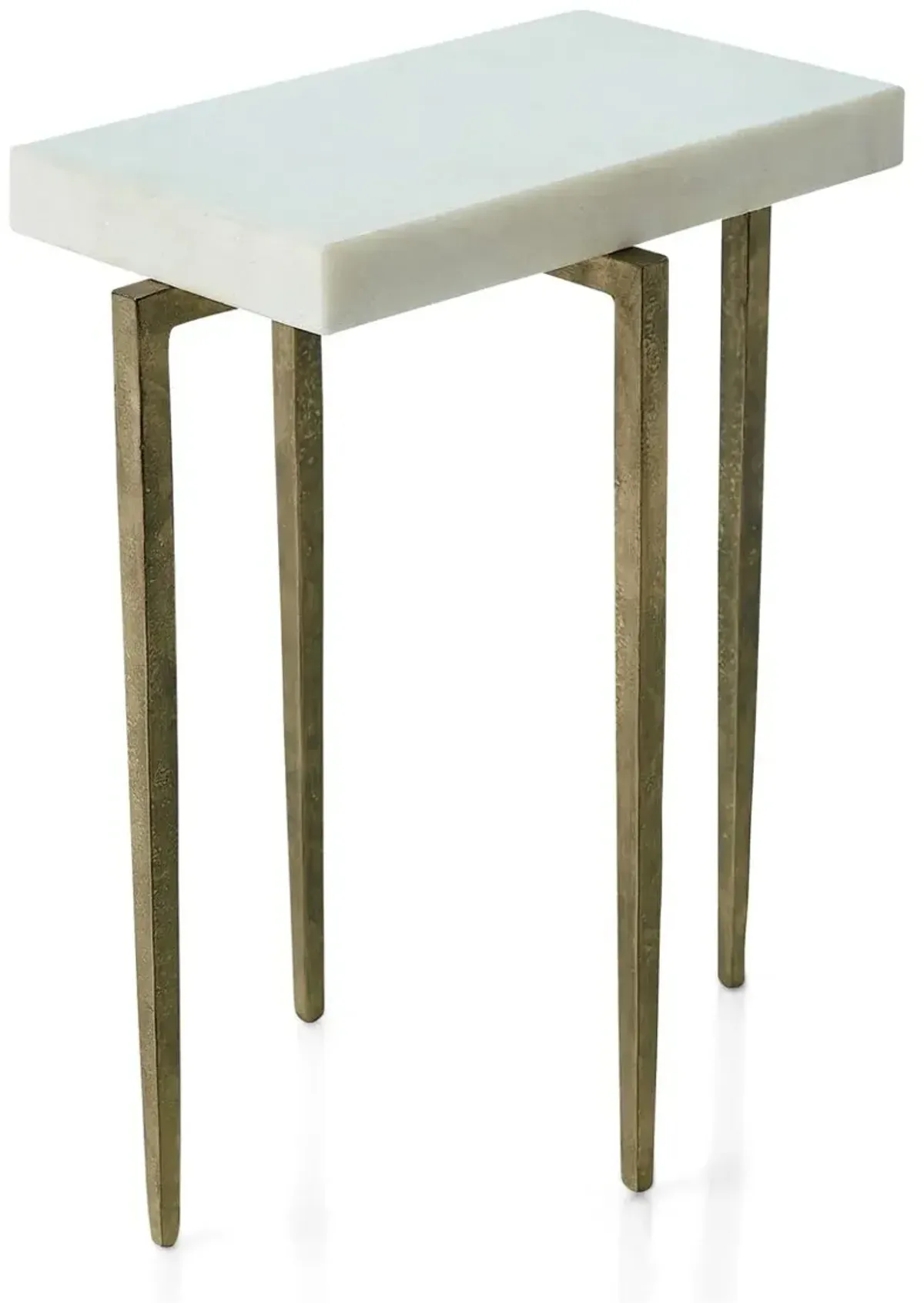 Laforge Side Table, White