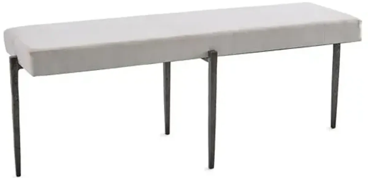 Laforge Bench - Ivory - Global Views