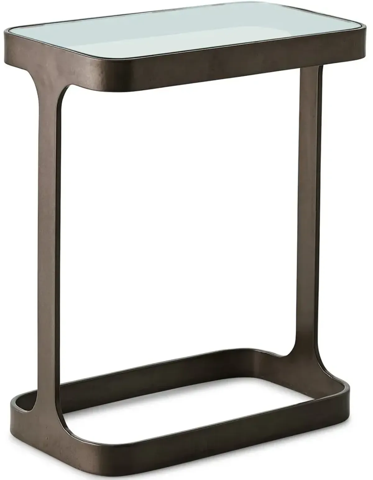 Saddle Side Table, Bronze