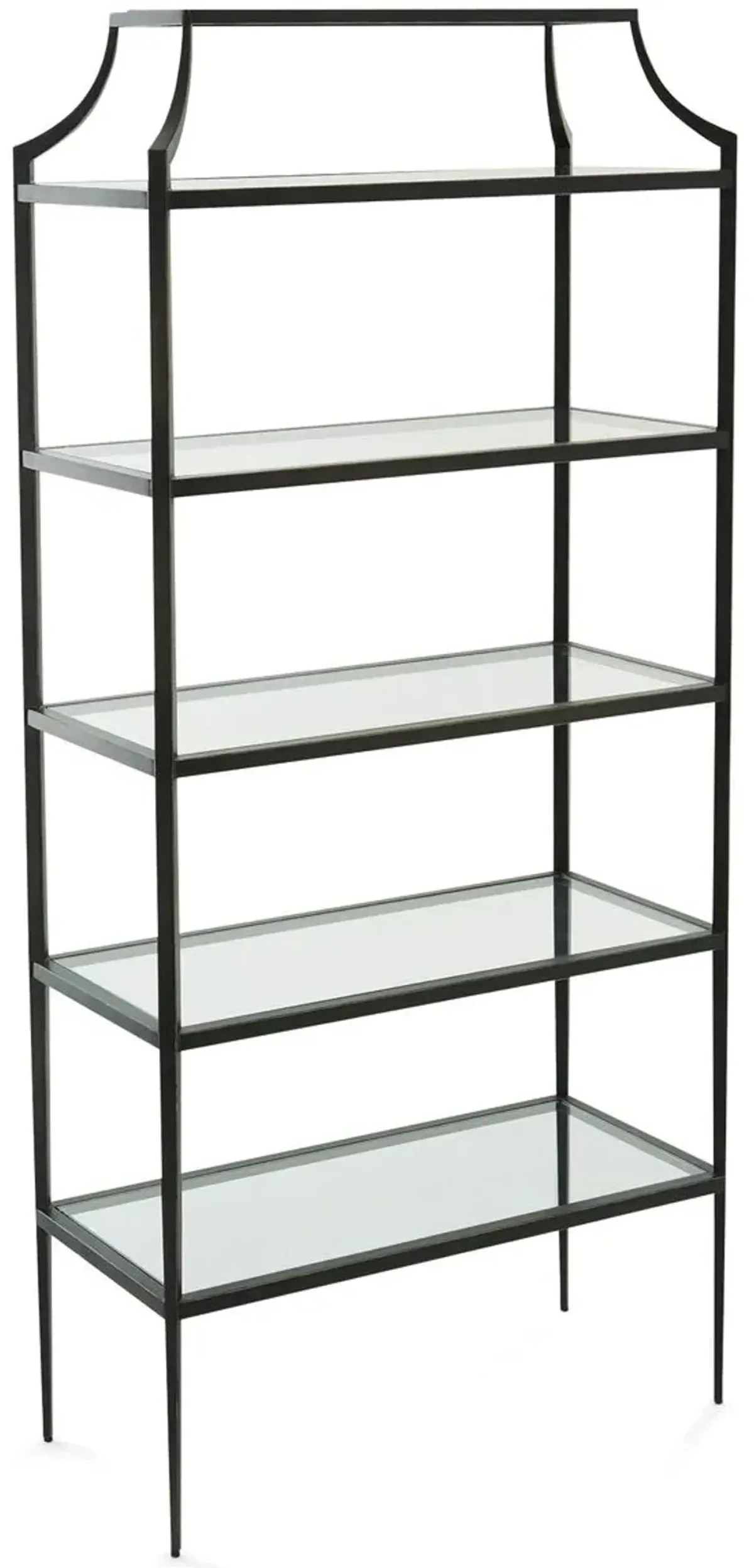 Lescot Étagère, Gunmetal