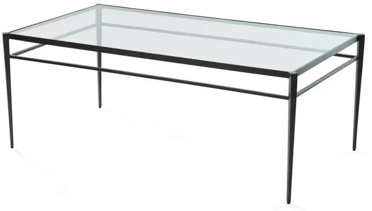 Lescot Coffee Table, Gunmetal