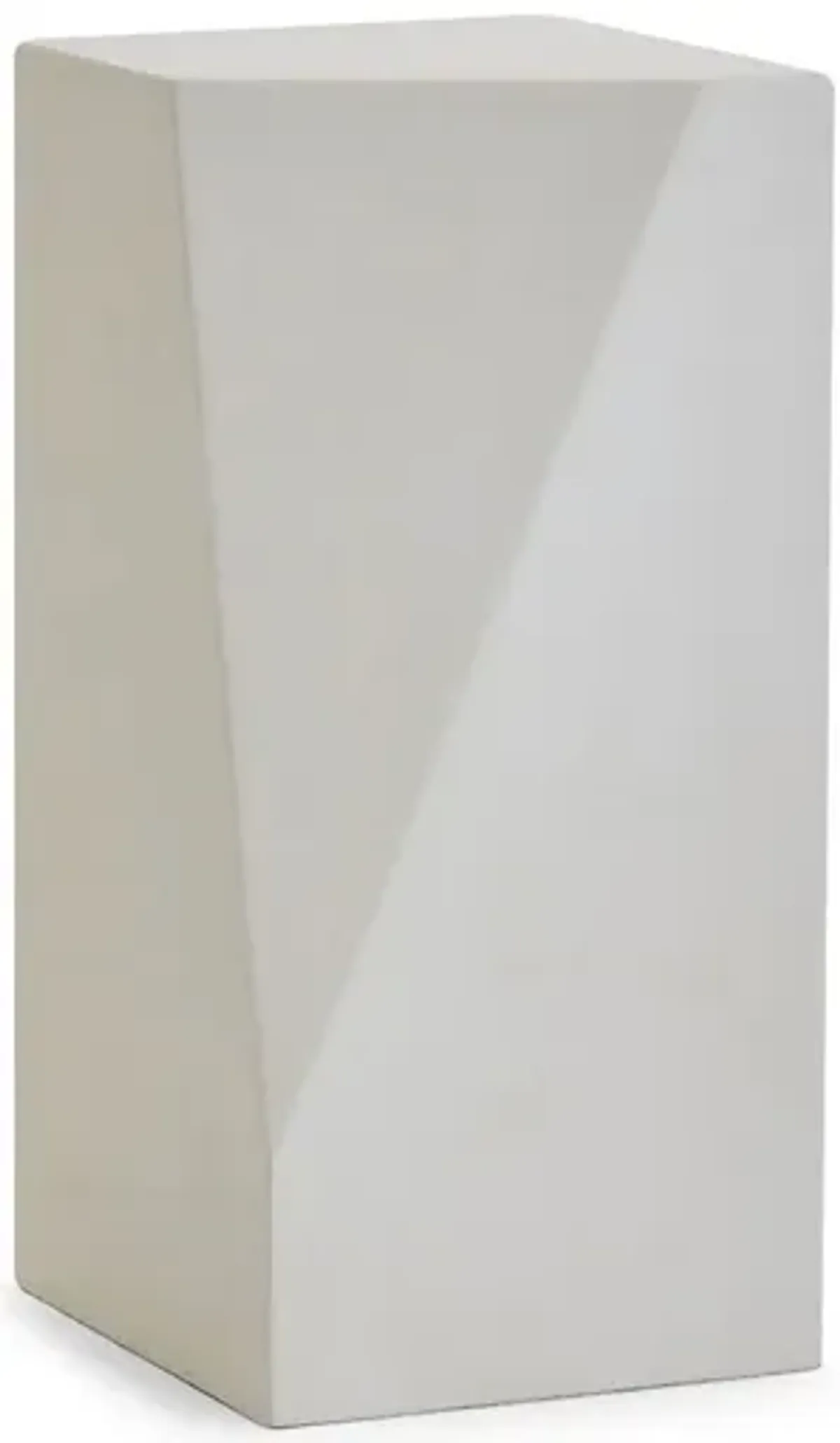 Facet Medium Plant Stand - Ivory - Global Views