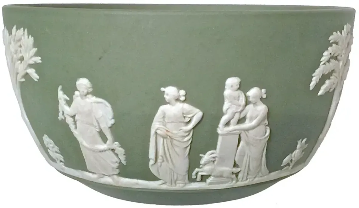 Wedgwood Classical Bowl - Vermilion Designs - Green