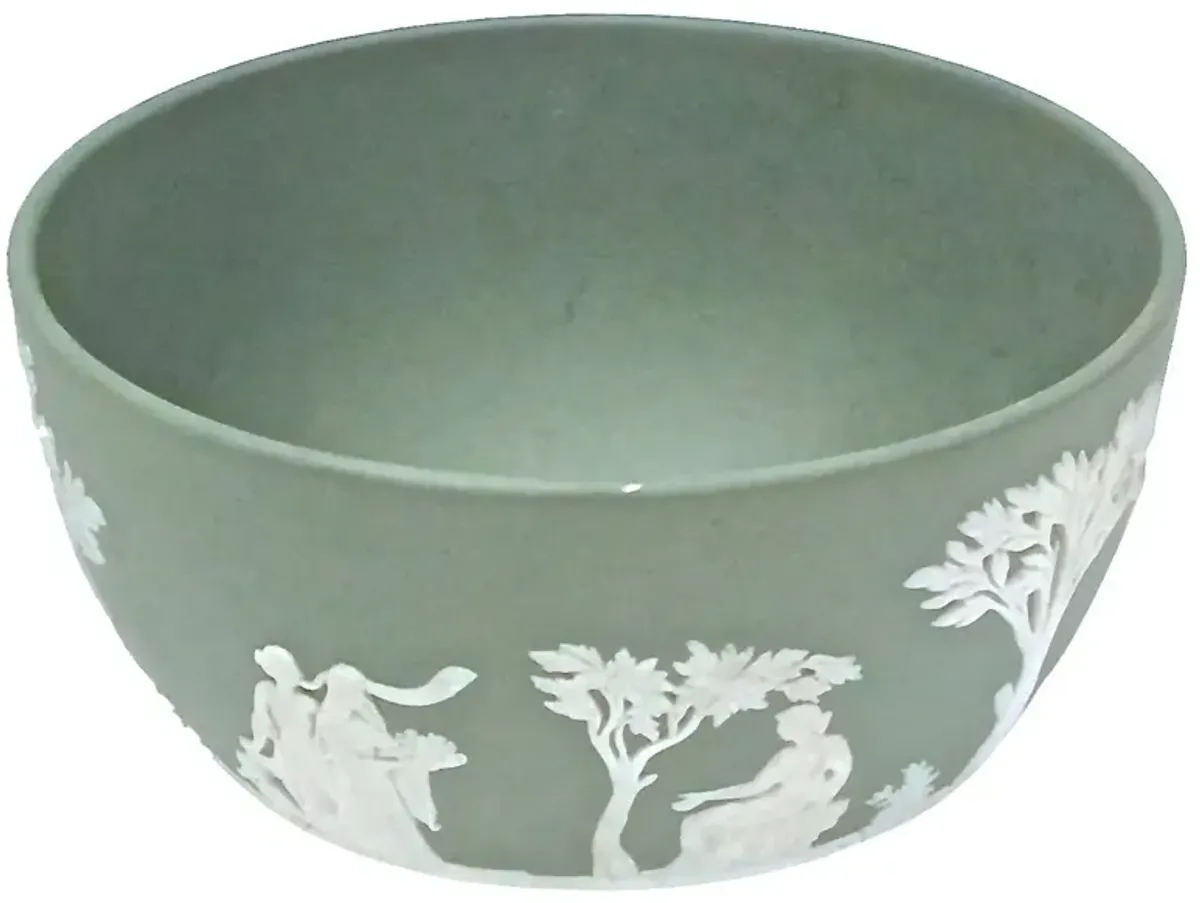 Wedgwood Classical Bowl - Vermilion Designs - Green