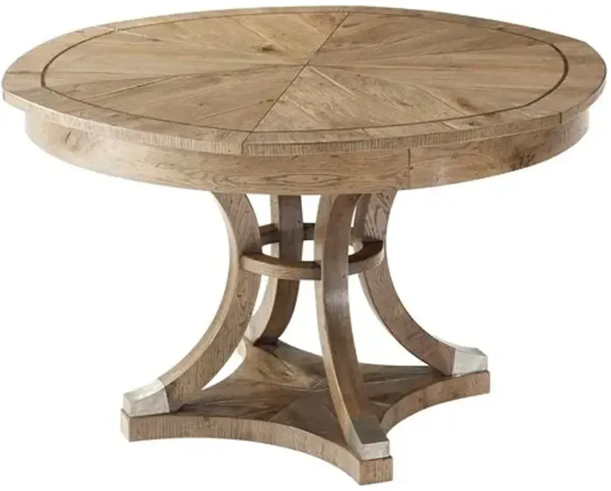 Devereaux Dining Table - Echo Oak - Theodore Alexander