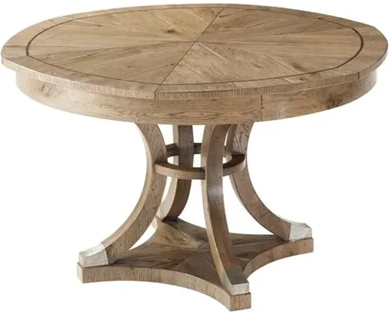 Devereaux Dining Table - Echo Oak - Theodore Alexander