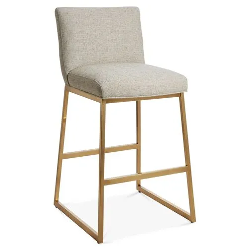 Hollas Counter Stool - Barley Crypton - Massoud