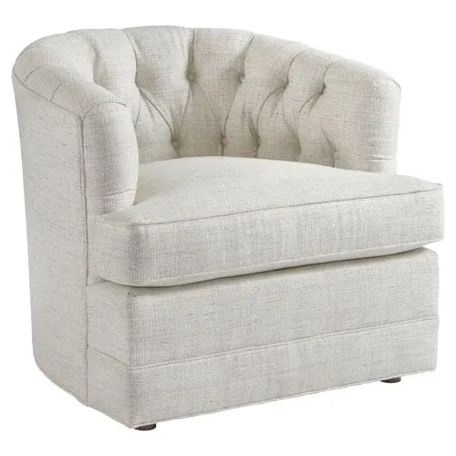 Cliffhaven Club Chair - Talc - Barclay Butera