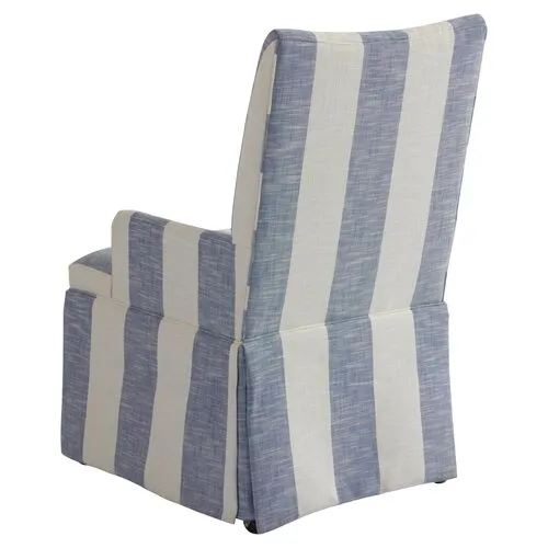 Mackenzie Armchair - Chambray - Barclay Butera - Blue