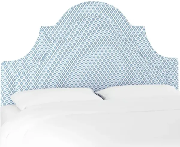 Kennedy Arched Headboard, Petal Floral