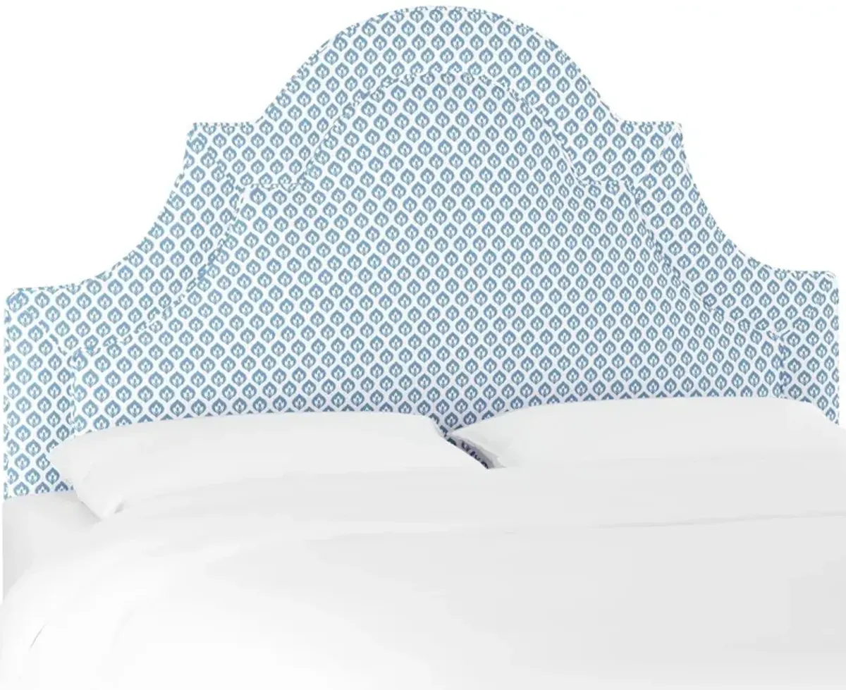 Kennedy Arched Headboard, Petal Floral