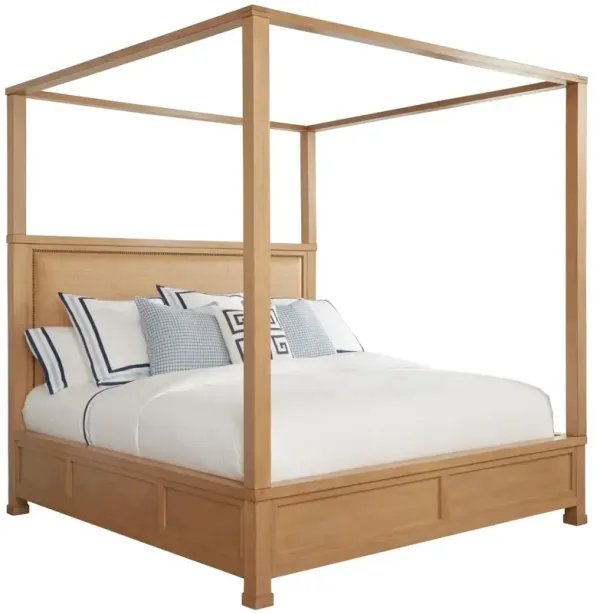 Shorecliff Canopy Bed, Natural