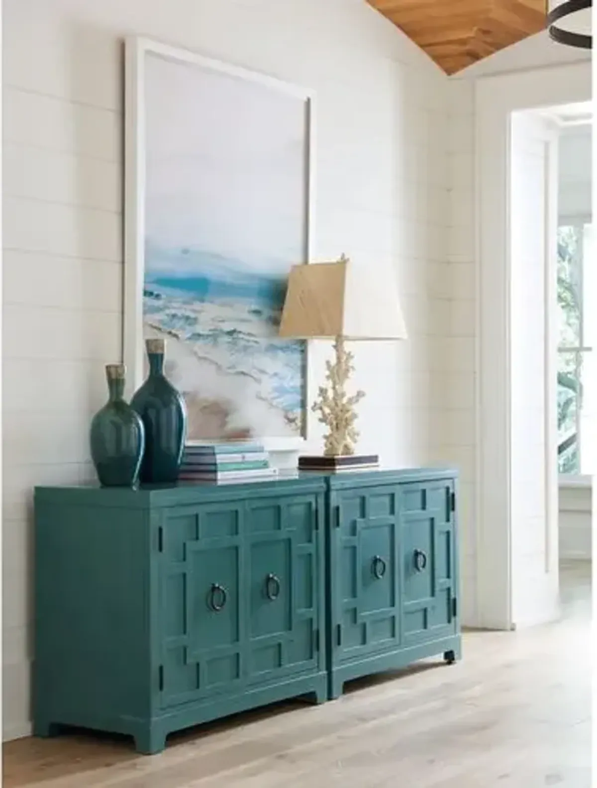 Collins Cabinet - Sea Glass - Barclay Butera - Blue