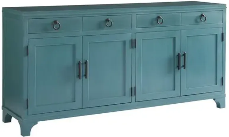 Bayside Sideboard - Sea Glass - Barclay Butera - Blue