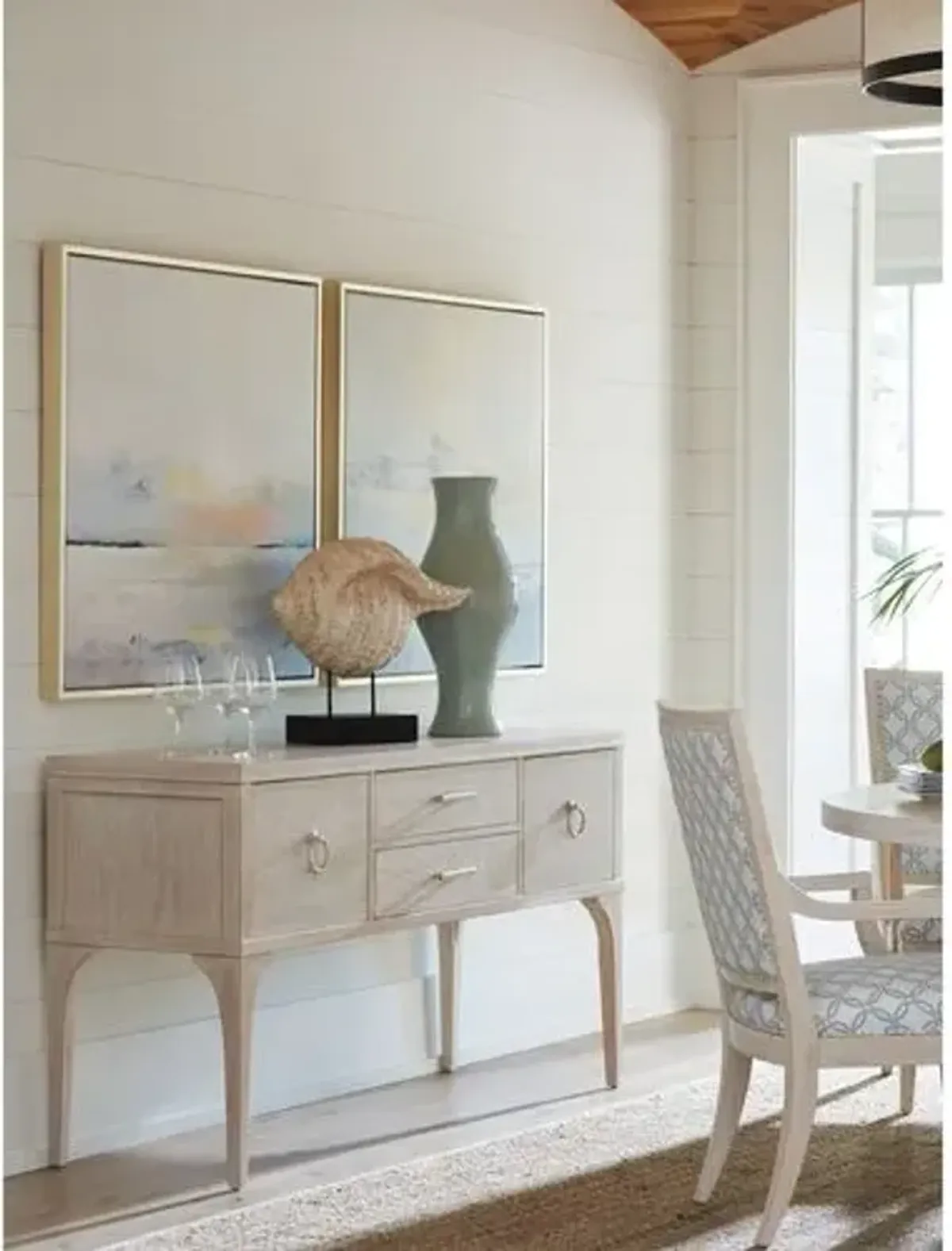 Seaside Sideboard - Whitewash - Barclay Butera - Ivory