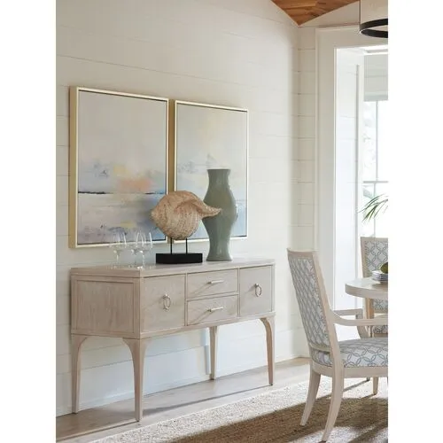 Seaside Sideboard - Whitewash - Barclay Butera - Ivory