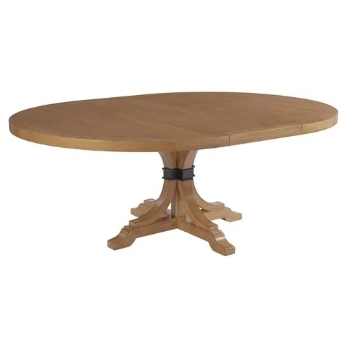 Magnolia Extension Dining Table - Sandstone - Barclay Butera