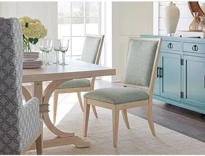 Eastbluff Dining Side Chair - Sea Glass - Barclay Butera - Blue