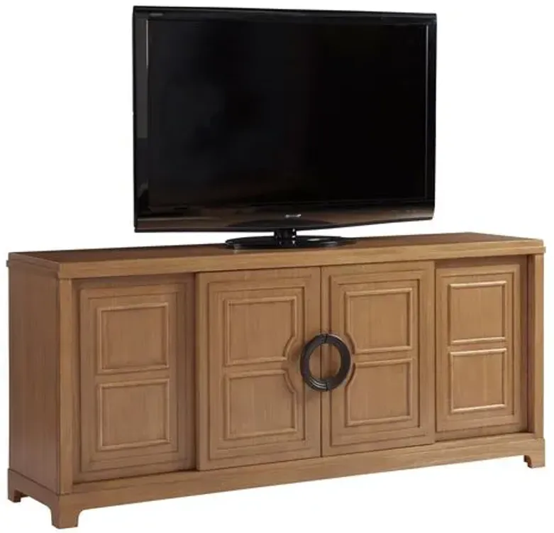 Leeward Media Console - Sandstone - Barclay Butera - Brown