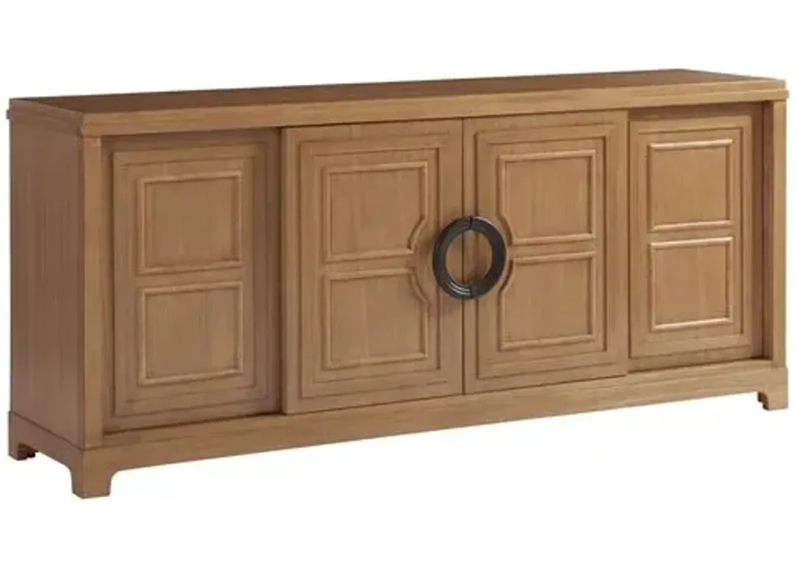 Leeward Media Console - Sandstone - Barclay Butera - Brown