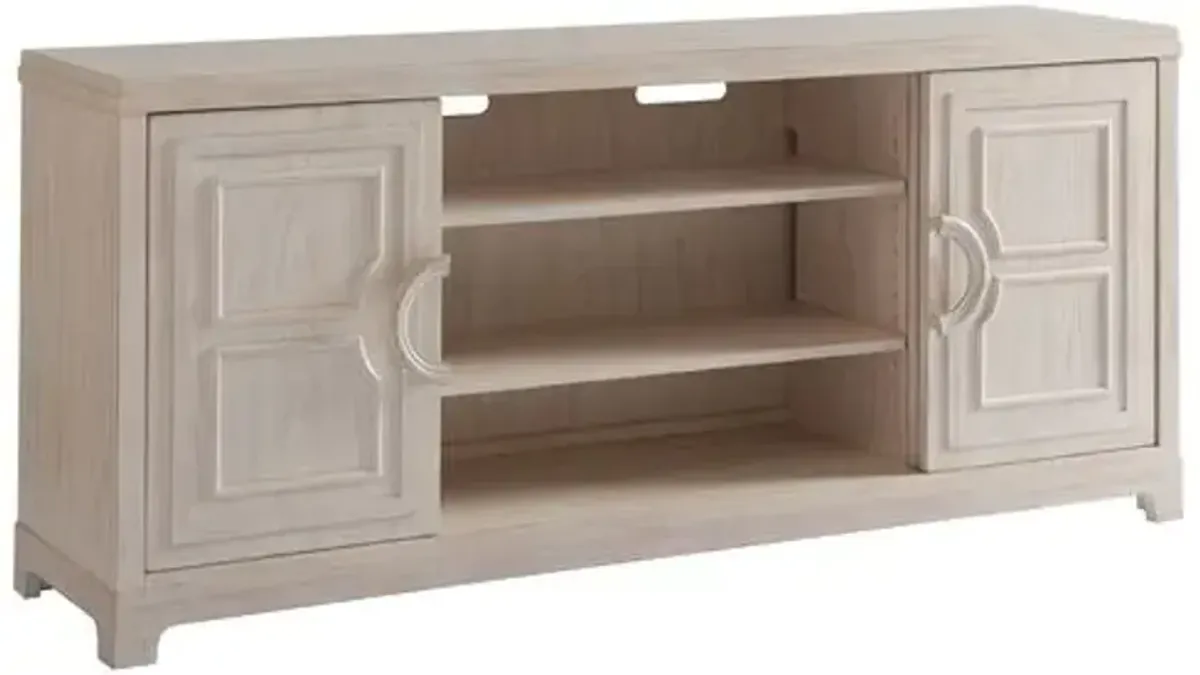 Leeward Media Console - Whitewash - Barclay Butera - Ivory