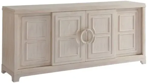 Leeward Media Console - Whitewash - Barclay Butera - Ivory