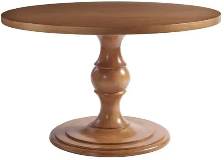 Corona Del Mar Center Table - Sandstone - Barclay Butera - Brown