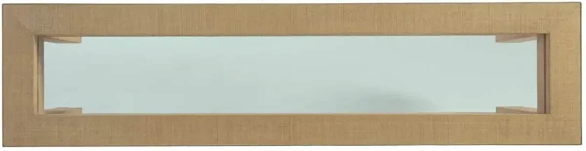 Harbor Raffia Console Table, Natural