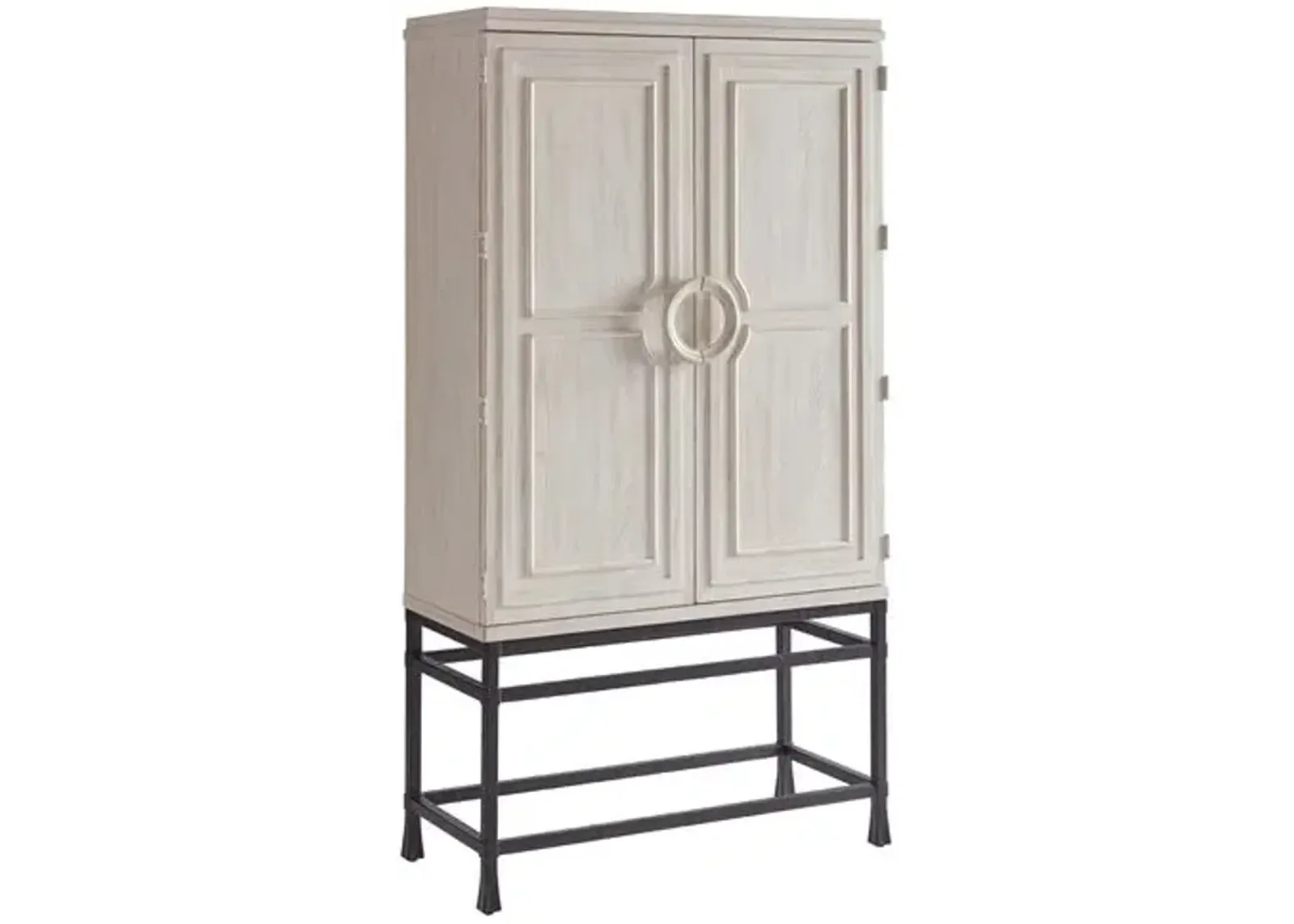 Jade Bar Cabinet - Whitewash - Barclay Butera - Ivory