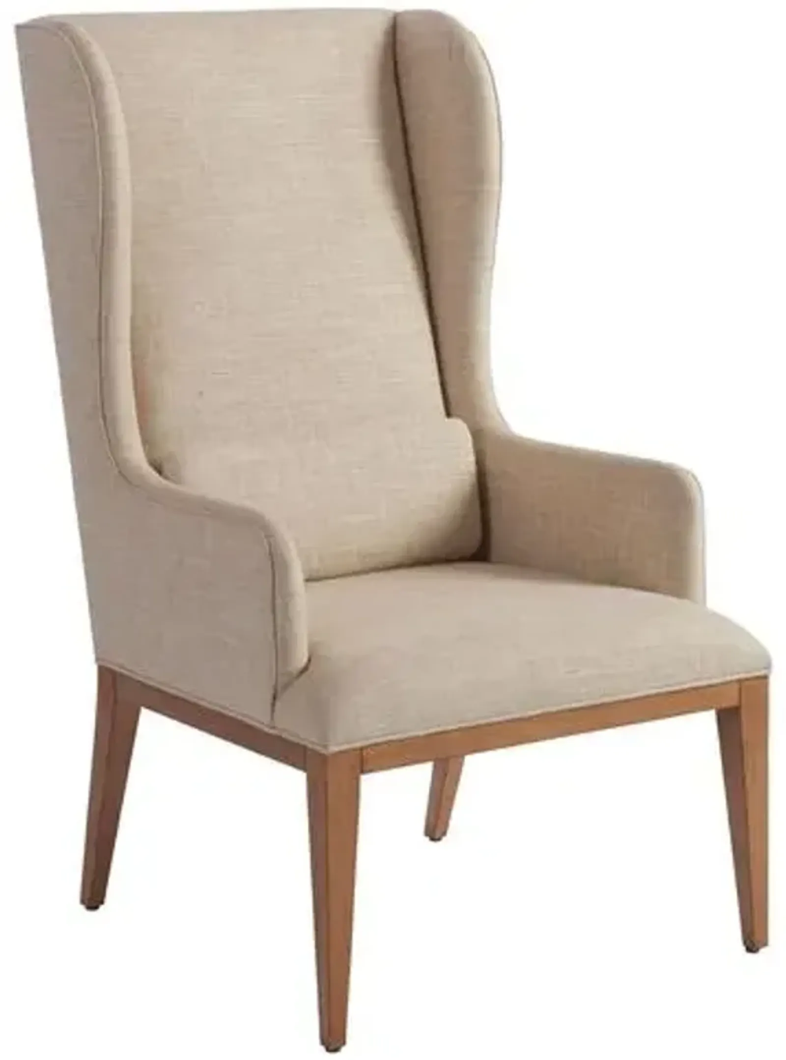 Seacliff Wingback Armchair - Sand - Barclay Butera - Brown