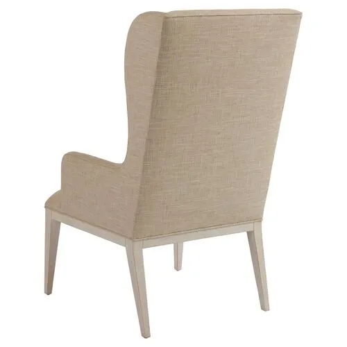 Seacliff Wingback Armchair - Sailcloth - Barclay Butera - Ivory