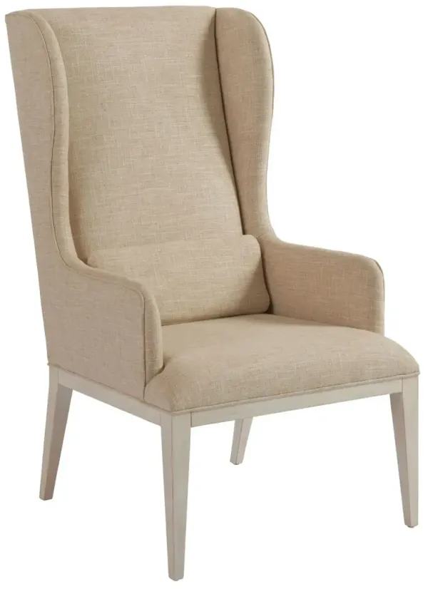 Seacliff Wingback Armchair, Sailcloth