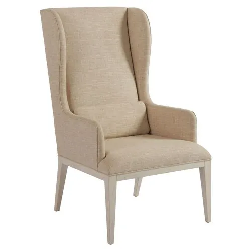 Seacliff Wingback Armchair - Sailcloth - Barclay Butera - Ivory