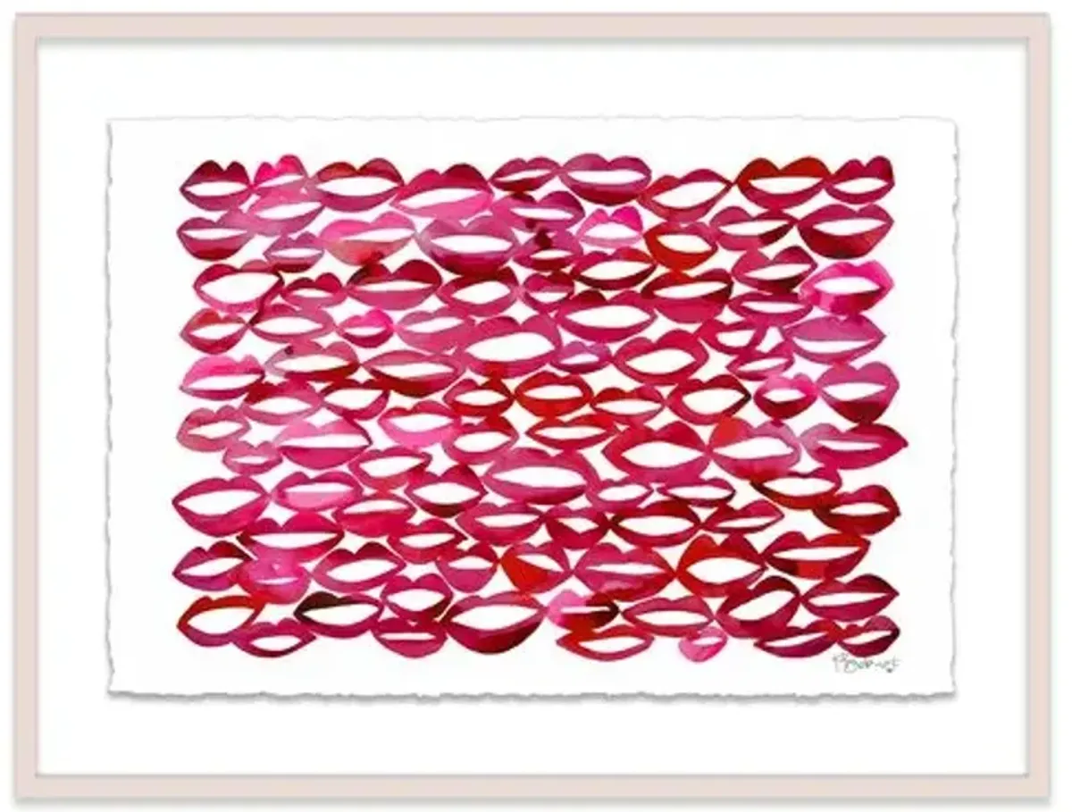 Kate Roebuck - Juicy Lips Geometric