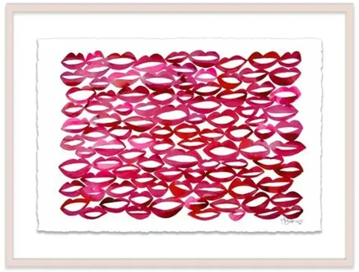 Kate Roebuck - Juicy Lips Geometric