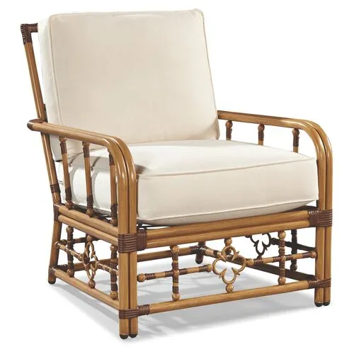 Mimi Outdoor Lounge Chair - Canvas Sunbrella - Beige