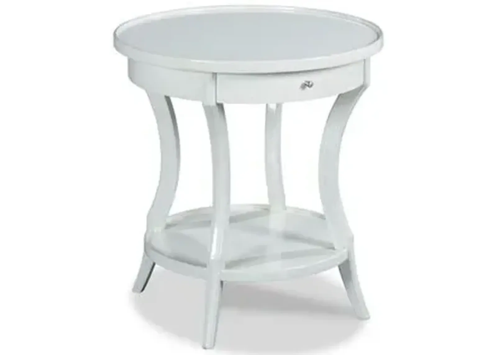 Coleman Side Table - White